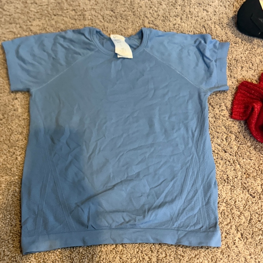 Athleta Girl Blue athletic top